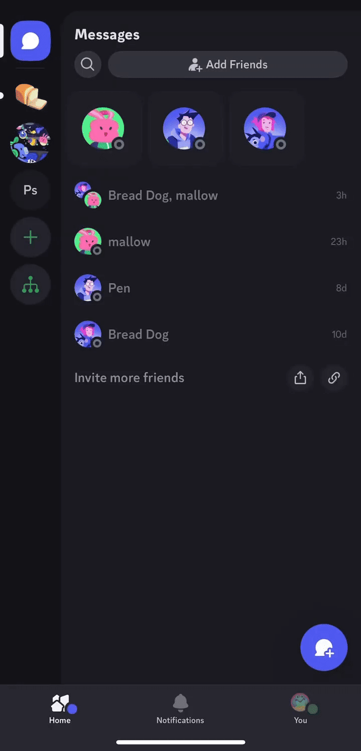 Enabling developer mode on mobile
